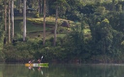 kayaking on castlereagh lake